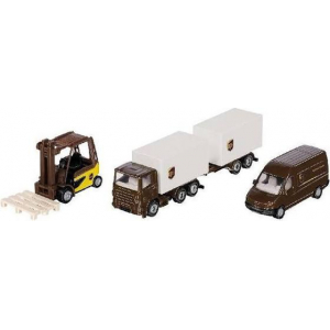 SIKU 6324 - GESCHENKSET UPS LOGISTIEK 1:87